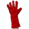 Safe Handler Deluxe 16" Welding Gloves, Red, PR SH-HDS-16-751-WGAB - alternate 1